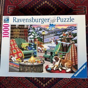 Ravensburger 1000-Piece Winter Scene Jigsaw Puzzle - No Missing Pieces